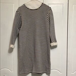 Topshop striped sweater dress size 4